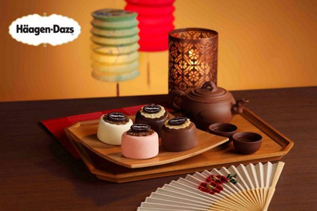 Bánh trung thu kem lạnh Haagen-Dazs